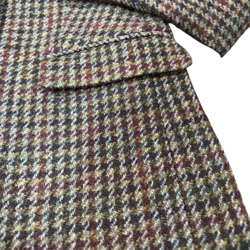 J. Crew Women's Houndstooth Blazer 100% Wool - Picture 2 of 8